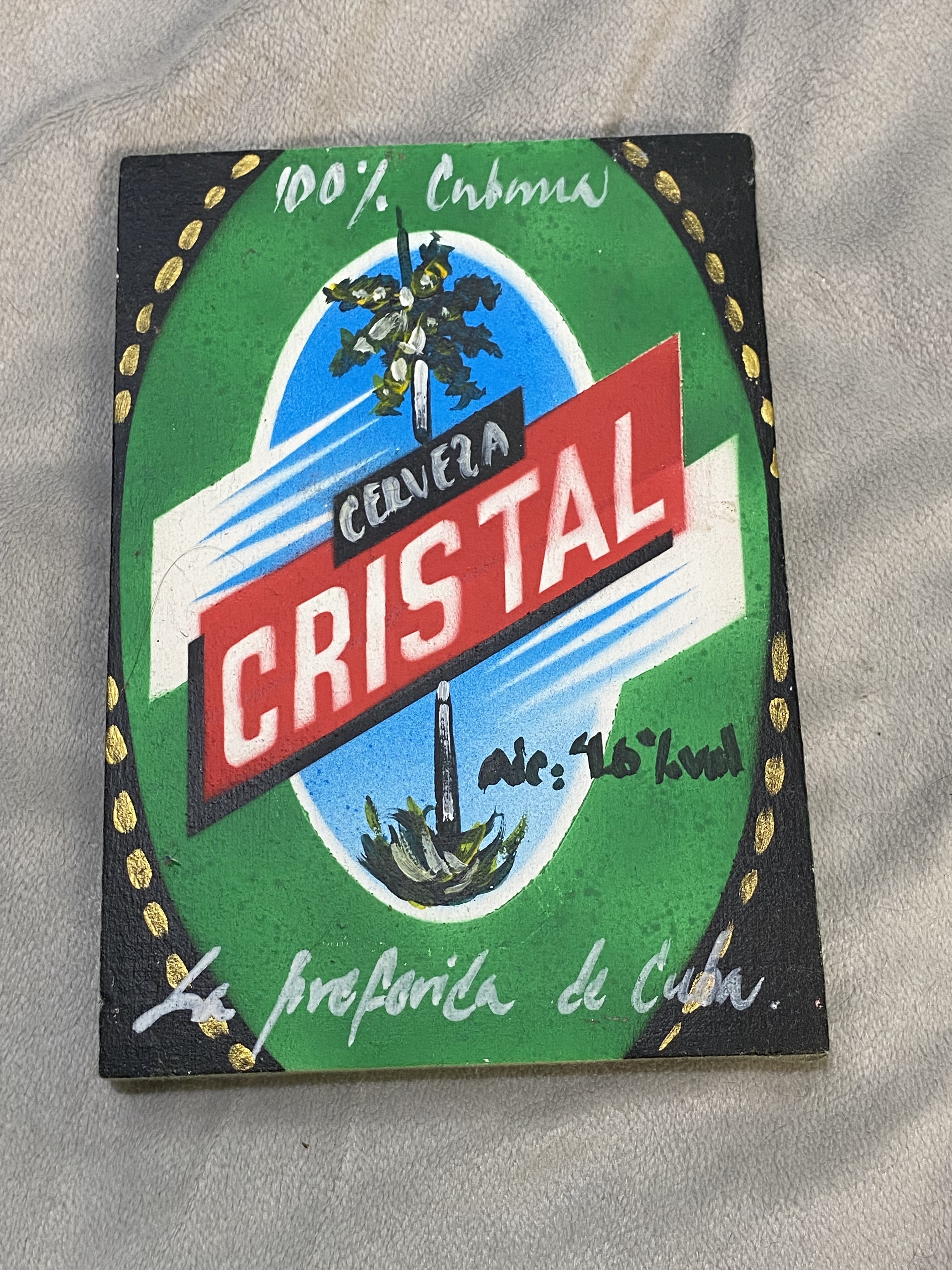 Image of Cerveza Cristal Painting